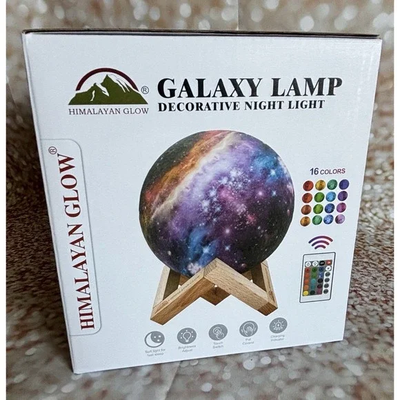 Mydethun ML-059 5.9 in 3D LED Moon Lamp - Multi Color - Picture 2 of 5